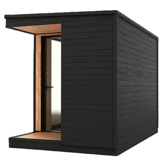 The Aspiring Black Sauna and Shower