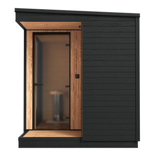 The Aspiring Black Sauna and Shower